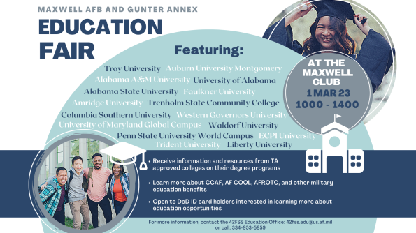 Maxwell AFB Spring 2023 Education Fair Flyer (Photo Book (Landscape)) (16 × 9 in).png